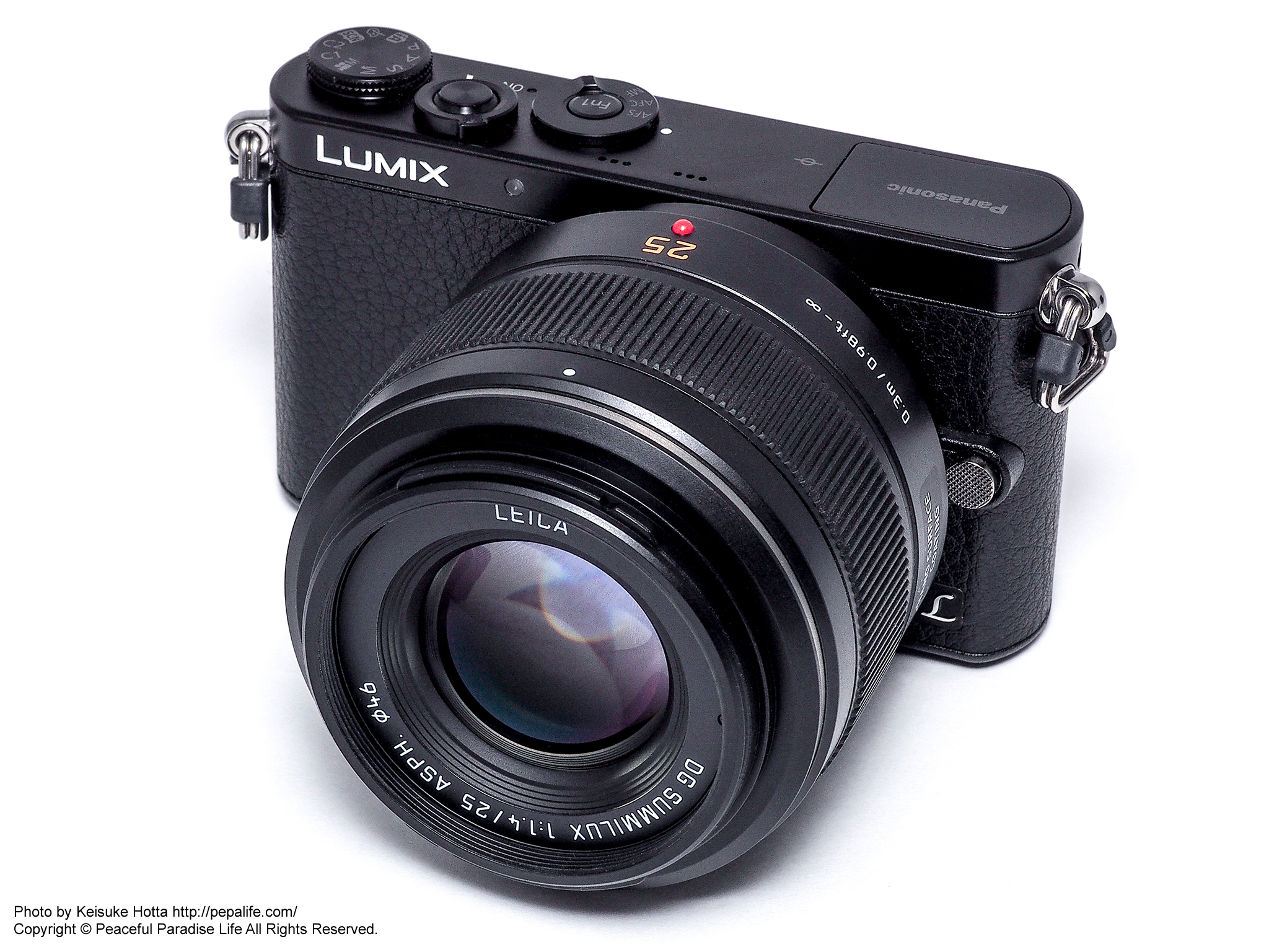美品】 パナソニック H-XA025 カメラレンズ LEICA DG SUMMILUX 25mm F1